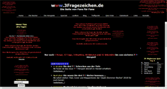 Desktop Screenshot of dreifragezeichen.net